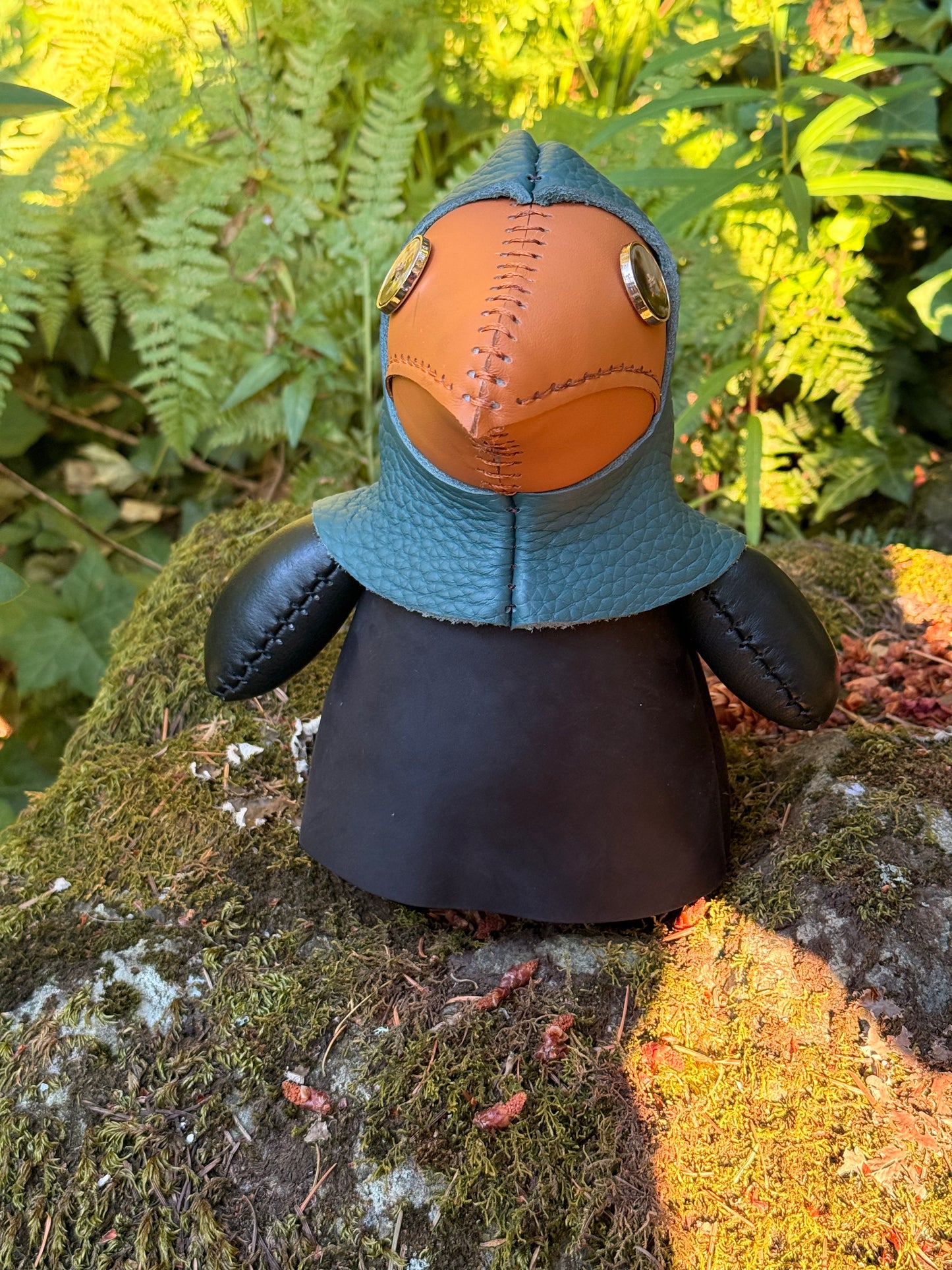 Bartholomew - Orange Style - Handsewn With 100% Canadian Produced Leather