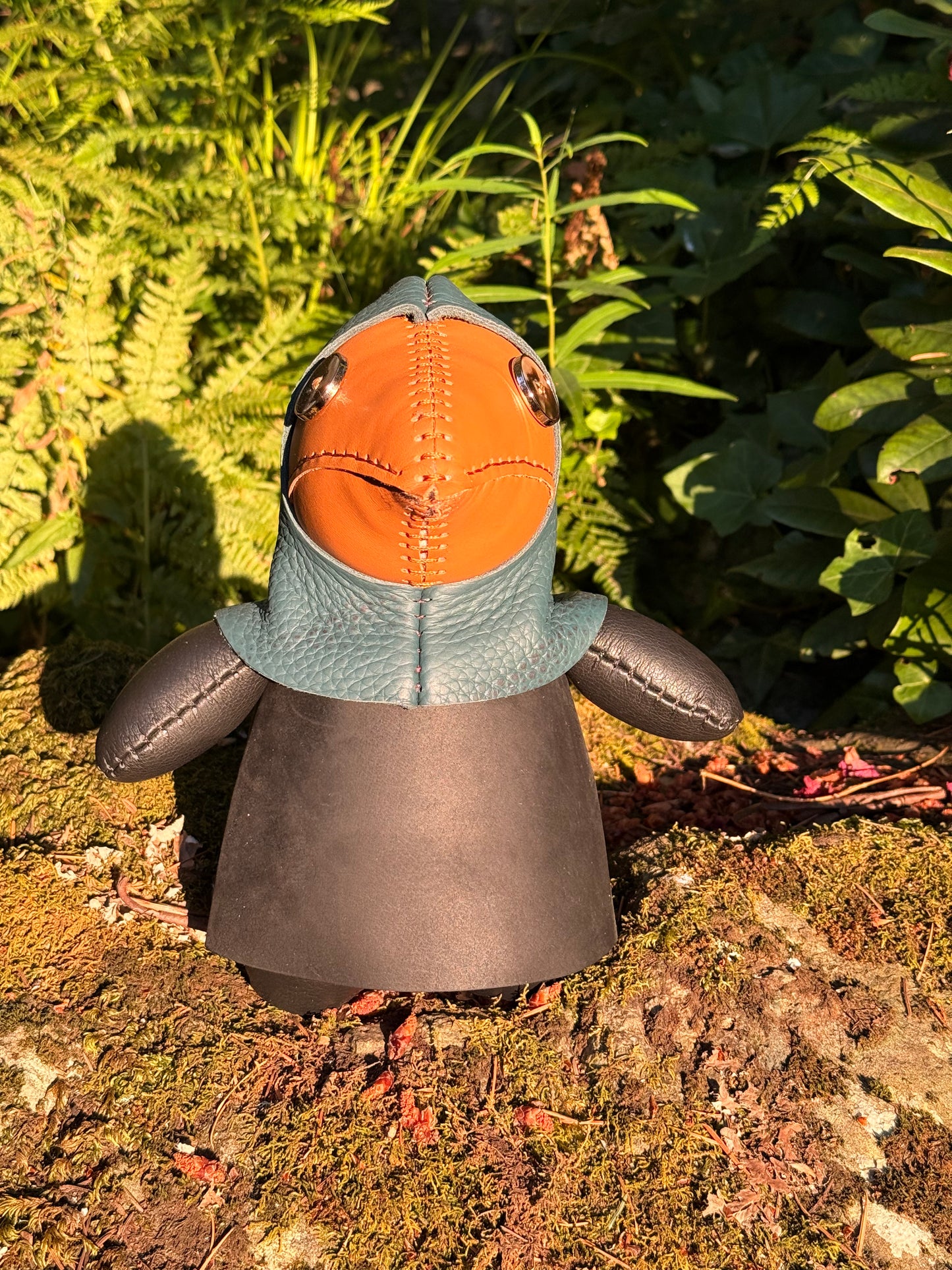 Bartholomew - Orange Style - Handsewn With 100% Canadian Produced Leather