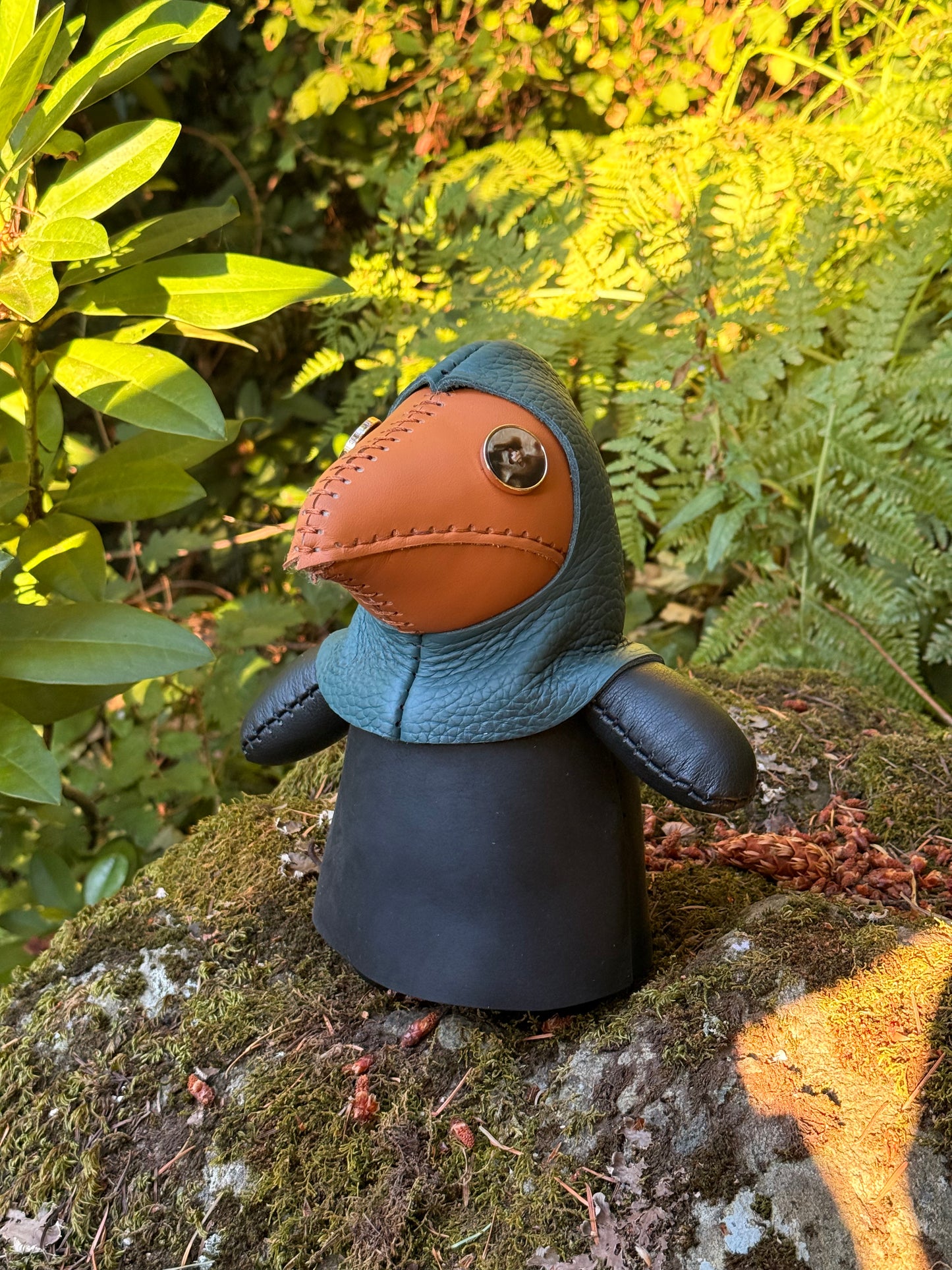 Bartholomew - Orange Style - Handsewn With 100% Canadian Produced Leather